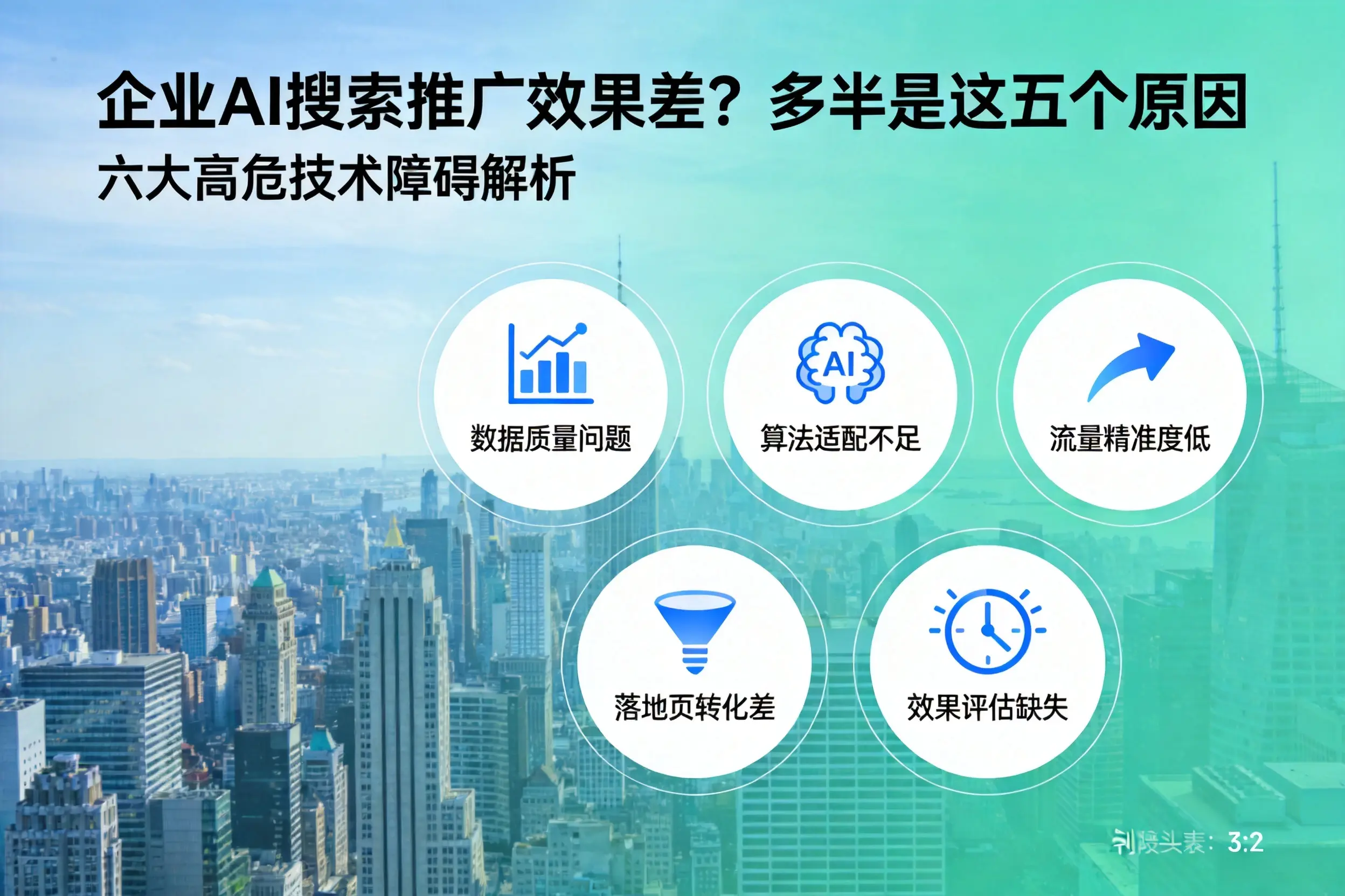 古塔企业AI搜索推广效果差？多半是这五个原因