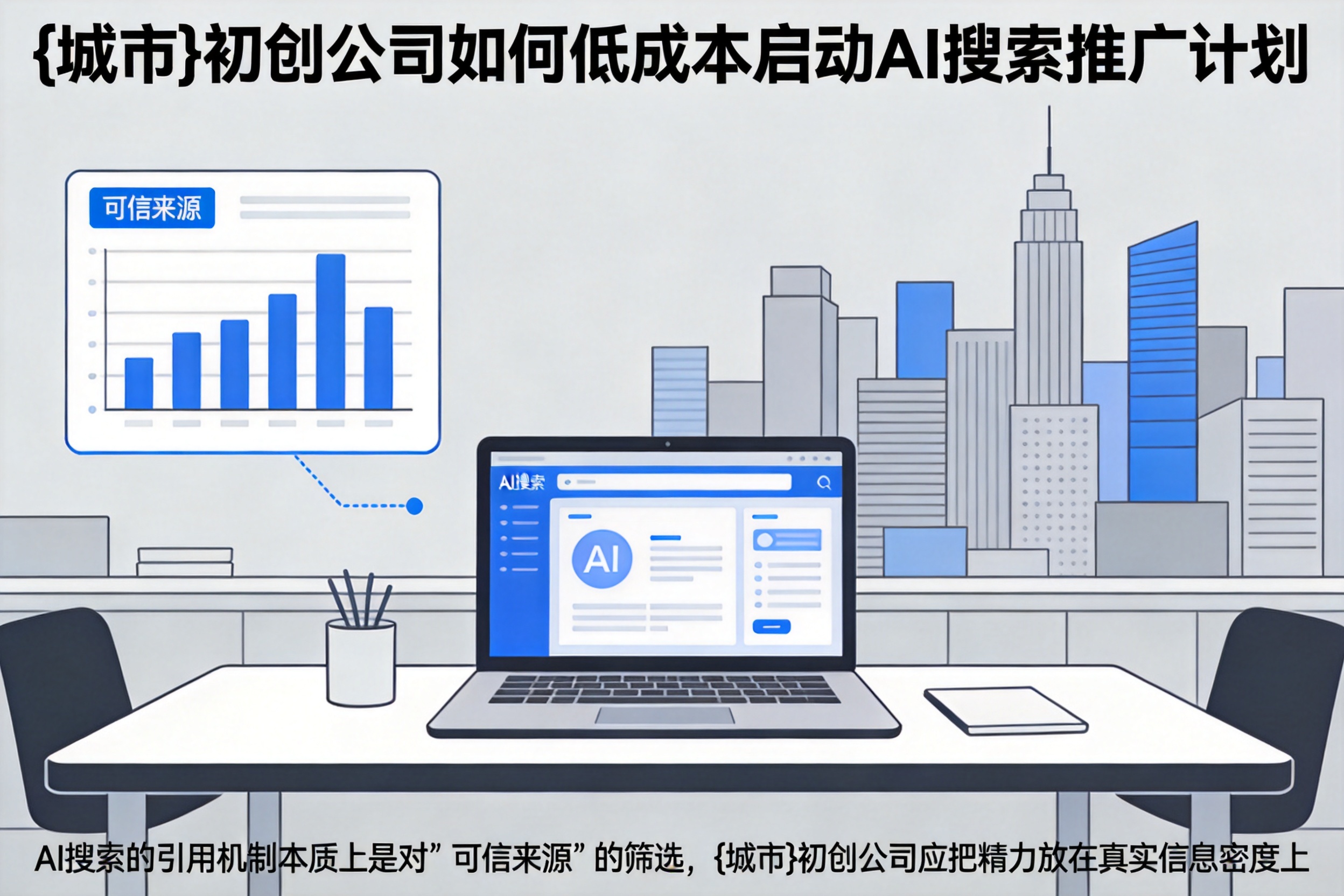 古塔初创公司如何低成本启动AI搜索推广计划