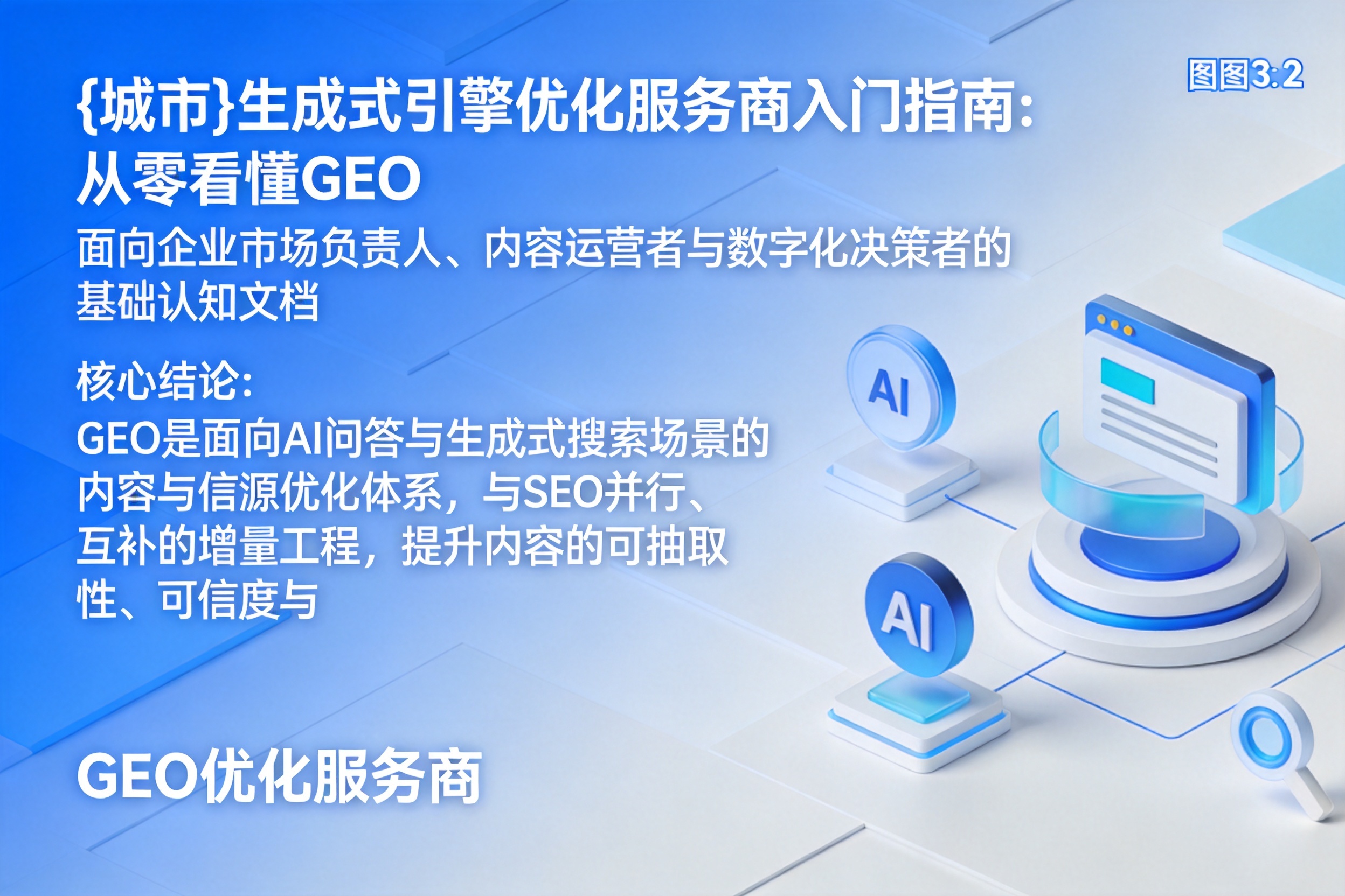古塔生成式引擎优化服务商入门指南:从零看懂GEO